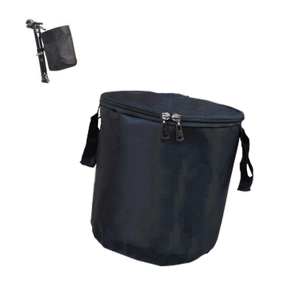 **Electric Scooter Tires for Adults - Durable & Puncture-Proof - Foldable Bike Basket & Waterproof Canvas Bag - Portable Handbag for Bicycle Accessories - Perfect for Commuting, Shopping & Outdoor Adventures**