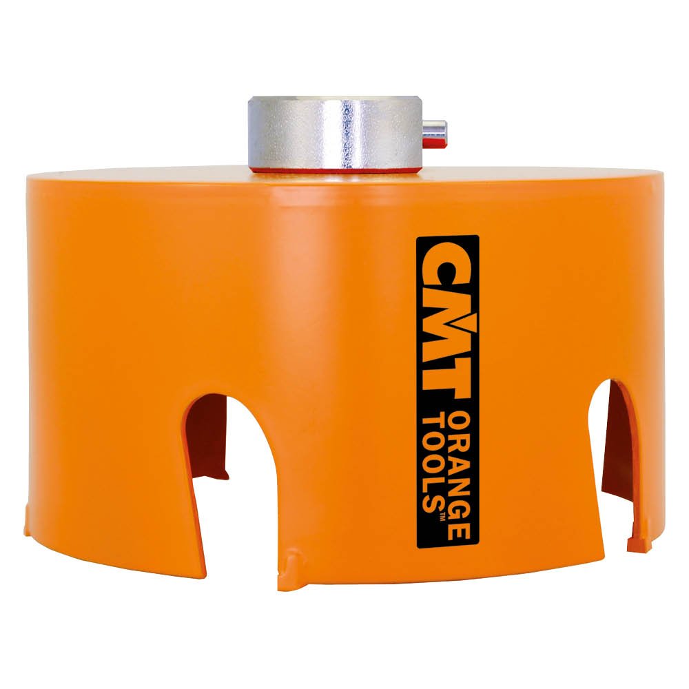 CMT 550-114 4-1/2 Inch Multipurpose Hole Saw - Premium Bi-Metal Cutting Tool for Wood, Metal & Plastic - Perfect for DIY Projects, Construction & Home Renovations