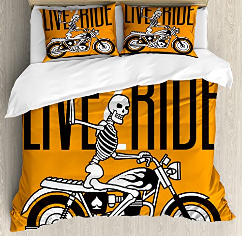 Orange and Charcoal Grey