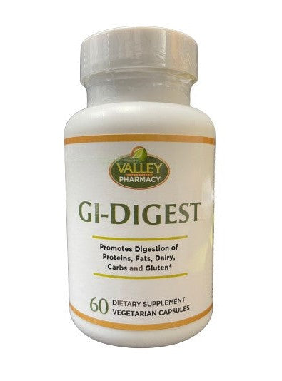 VIP GI Digest Supplement - 60 Capsules for Gut Health & Digestion Support | Probiotics & Enzymes for Bloating Relief & Immune Boost | Daily Wellness & Stomach Comfort