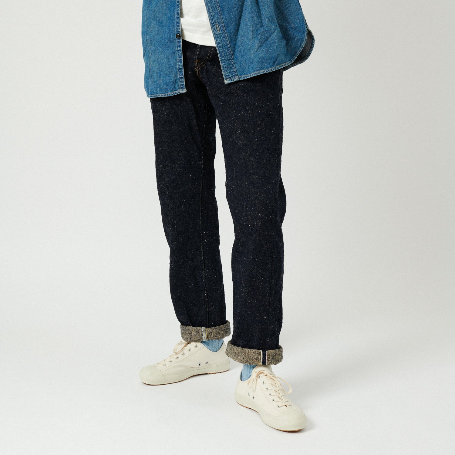 ONI 288 'Asphalt' 20oz Straight Fit Raw Denim Jeans for Men - One Wash Selvedge Jeans - Perfect for Casual Wear, Work & Street Style