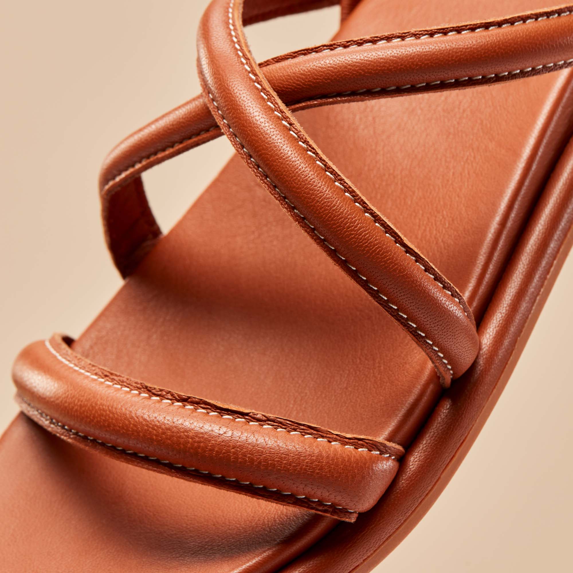 Tiare Strappy Fox Sandals - Women's Comfortable Summer Beach Shoes for Outdoor Walking & Vacation