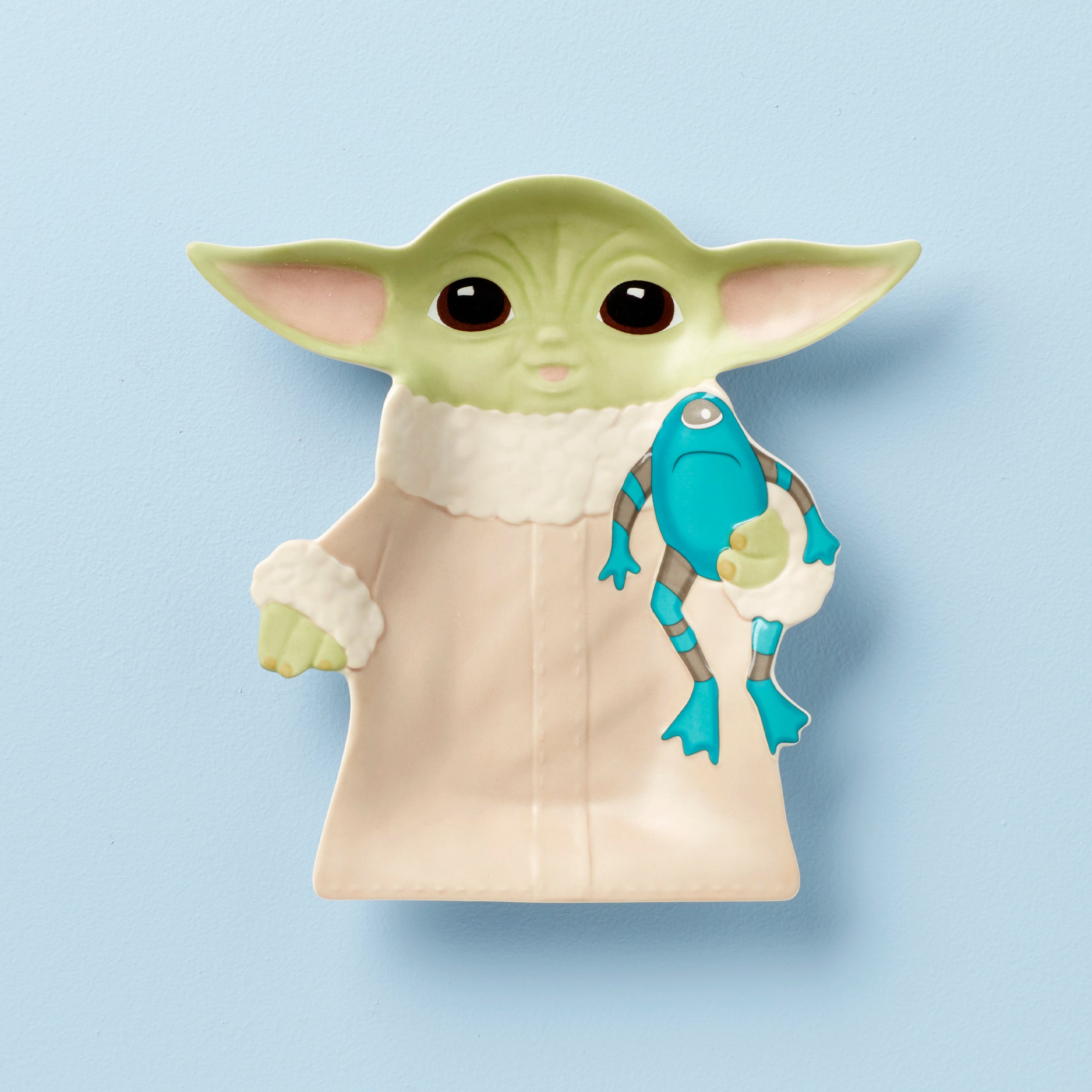 Grogu Figural Candy Dish - The Mandalorian Baby Yoda Collectible Candy Bowl for Home Decor & Star Wars Fans - Perfect for Parties, Gifts & Display