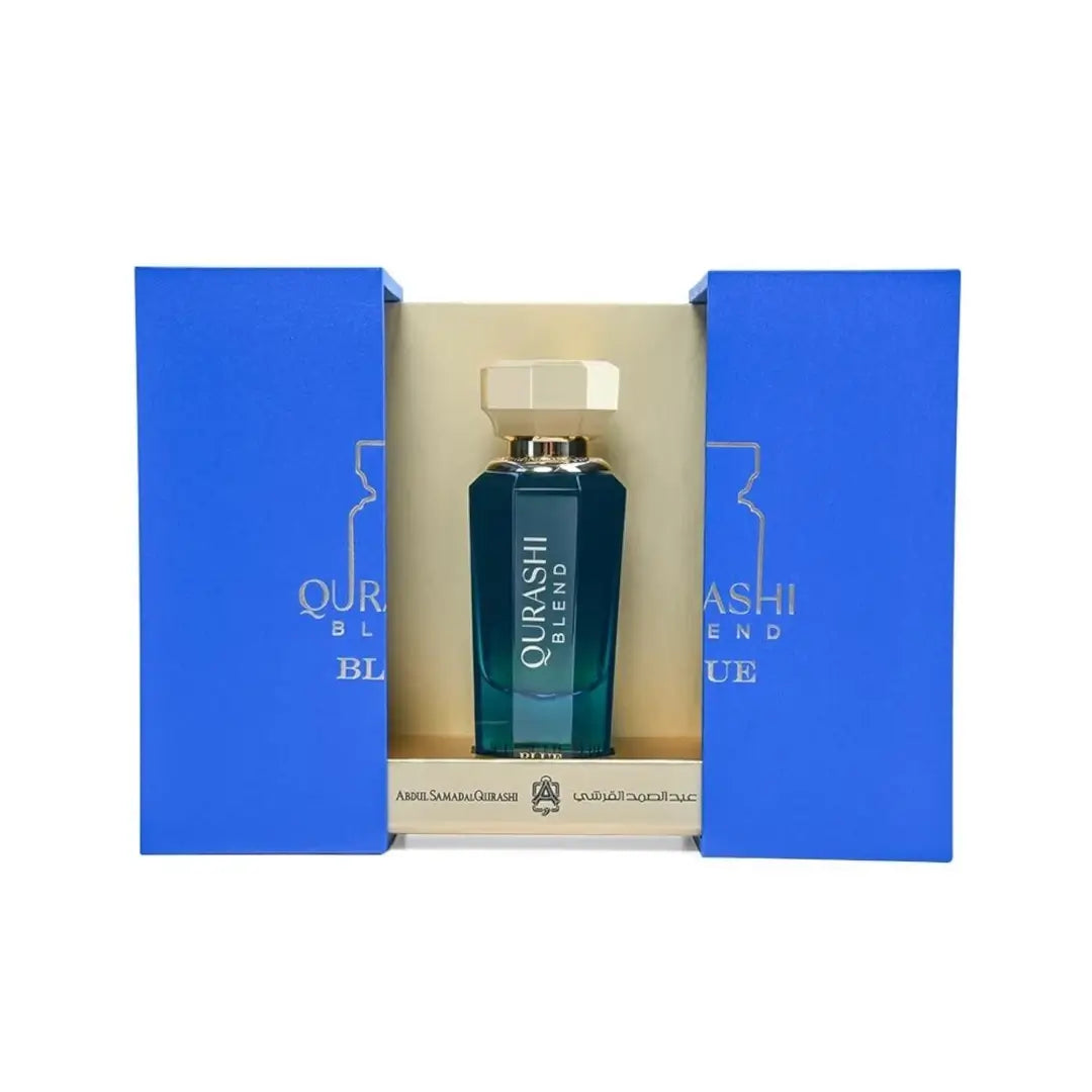 Qurashi Blue Mixture Eau de Parfum 90ml for Women & Men - Long Lasting Luxury Fragrance for Date Night, Office & Special Occasions