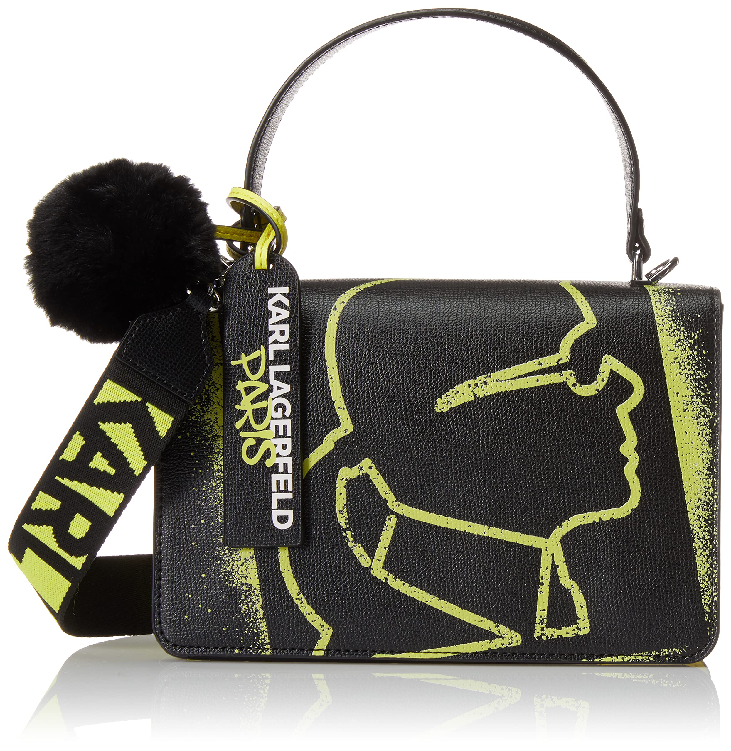 Karl Lagerfeld Paris Simone Crossbody Bag for Women - Stylish Designer Handbag with Adjustable Strap, Perfect for Work, Travel & Evening Out