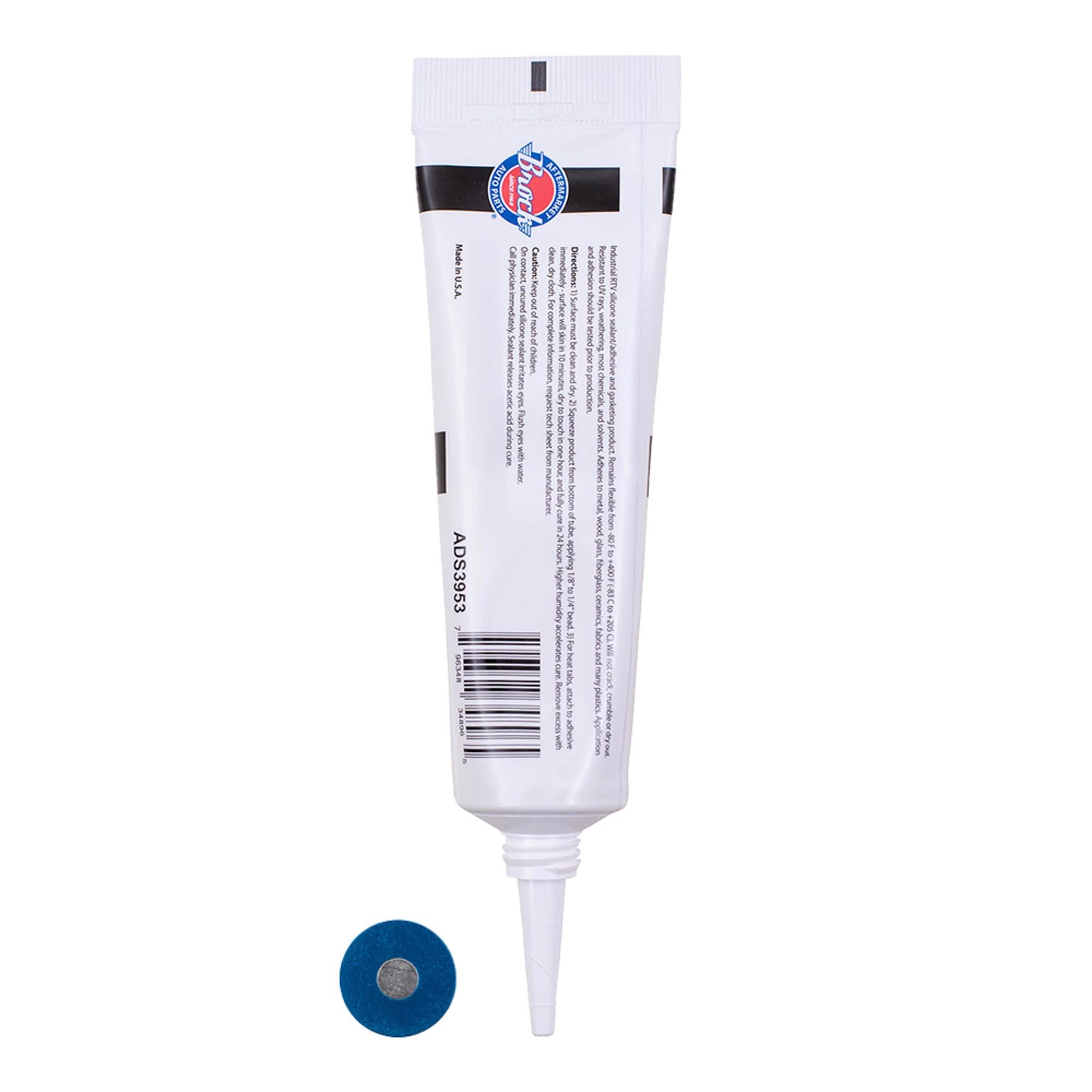 Brock Marine Engine Heat Tabs with High-Temperature Adhesive - 195-200°F/90-93°C Melting Point - 100 Count per Tube - Accurate Temperature Monitoring for Marine Engines, Boilers, and Industrial Equipment