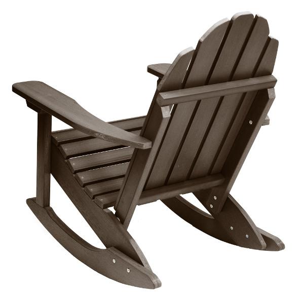 Premium Adirondack Rocking Chair - Solid Wood Outdoor Rocker for Patio, Garden & Porch - Comfortable & Durable for Relaxing, Reading & Enjoying Nature