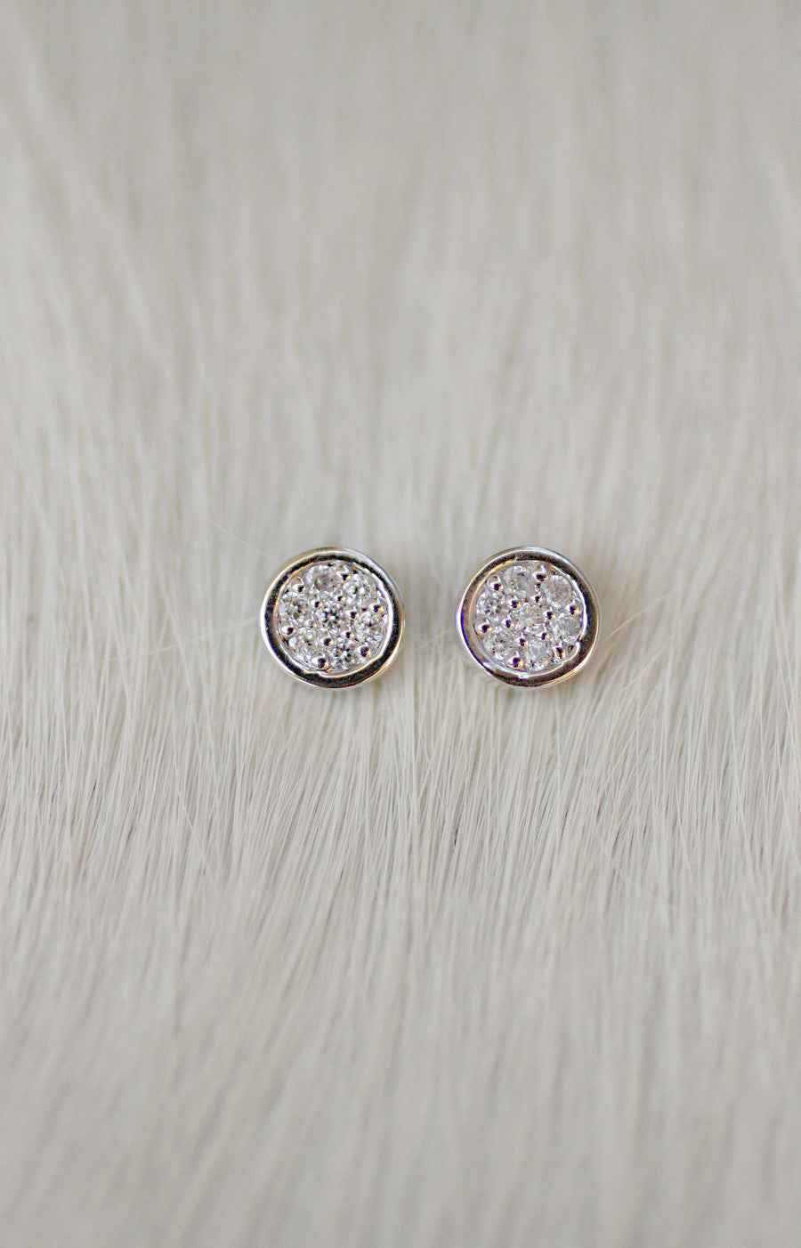 Matched Petite Circle Critter Studs Earrings for Women - Cute Animal Design for Casual Wear & Gifts