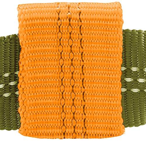 Khaki & Orange