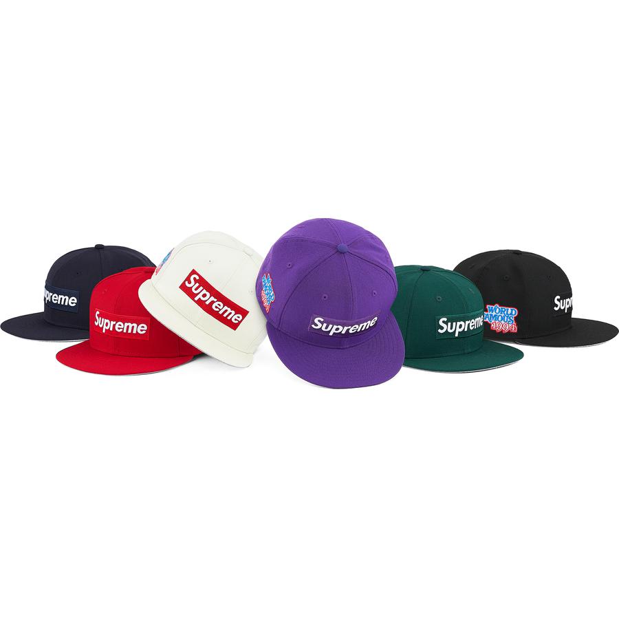SUPREME 20FW WORLD FAMOUS BOX LOGO NEW ERA 9FIFTY SNAPBACK HAT - Streetwear Fashion Accessory for Urban Style & Hip Hop Culture