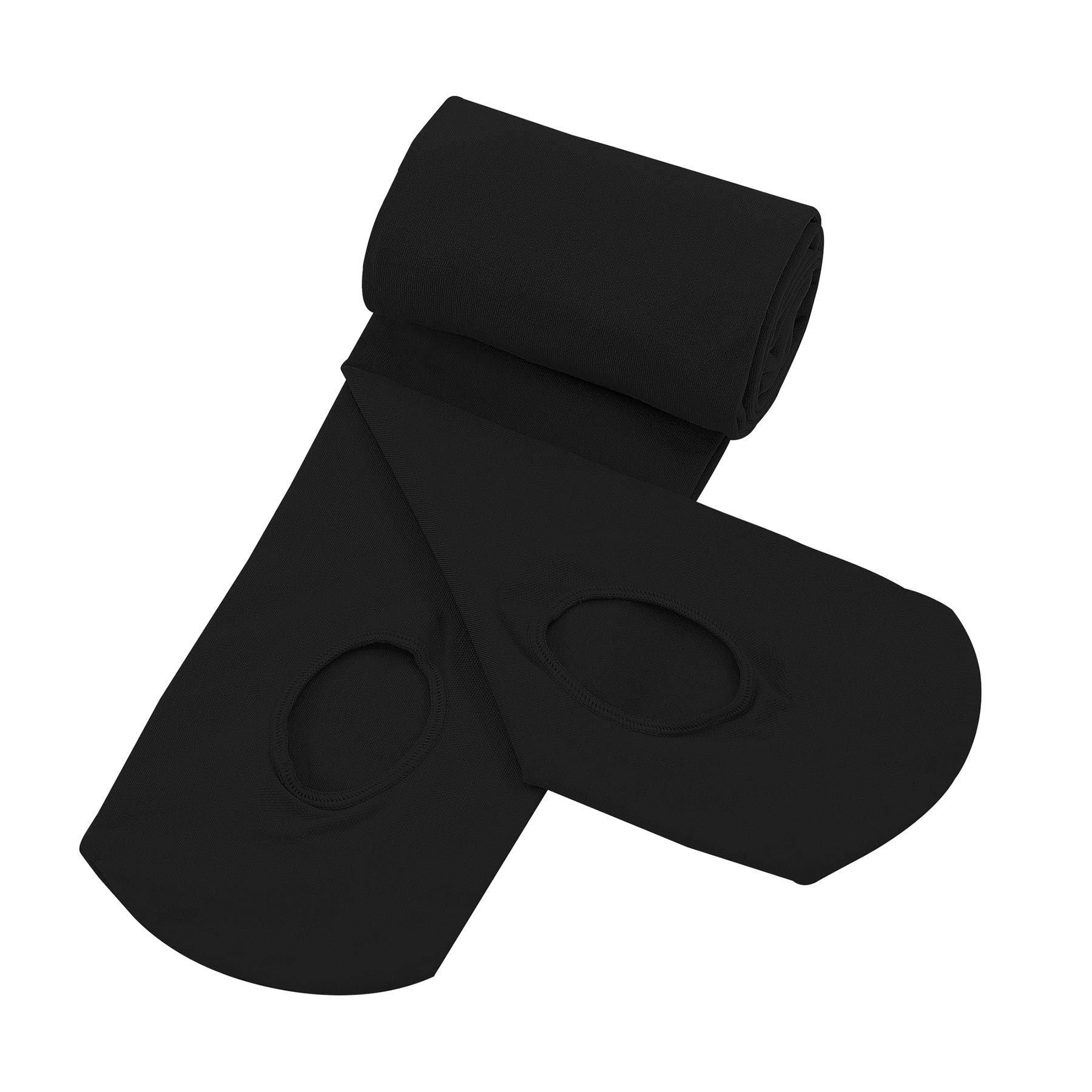 Zando Girls Ballet Dance Tights - Ultra Soft Convertible Ballet Tights for Kids & Students | Perfect for Ballet Class, Dance Practice & Performance