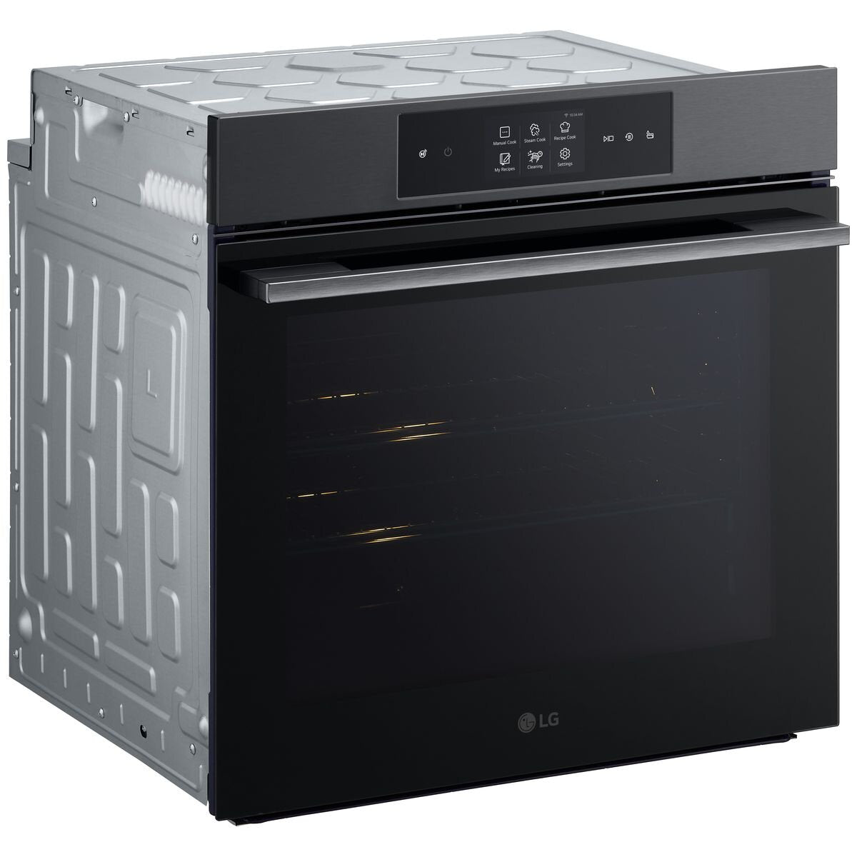 LG 60cm InstaView Series 9 Steam Oven BO609T2MB4 - Black Built-in Smart Oven with Steam Cooking & InstaView Window for Modern Kitchens | Perfect for Baking, Roasting & Healthy Meal Prep