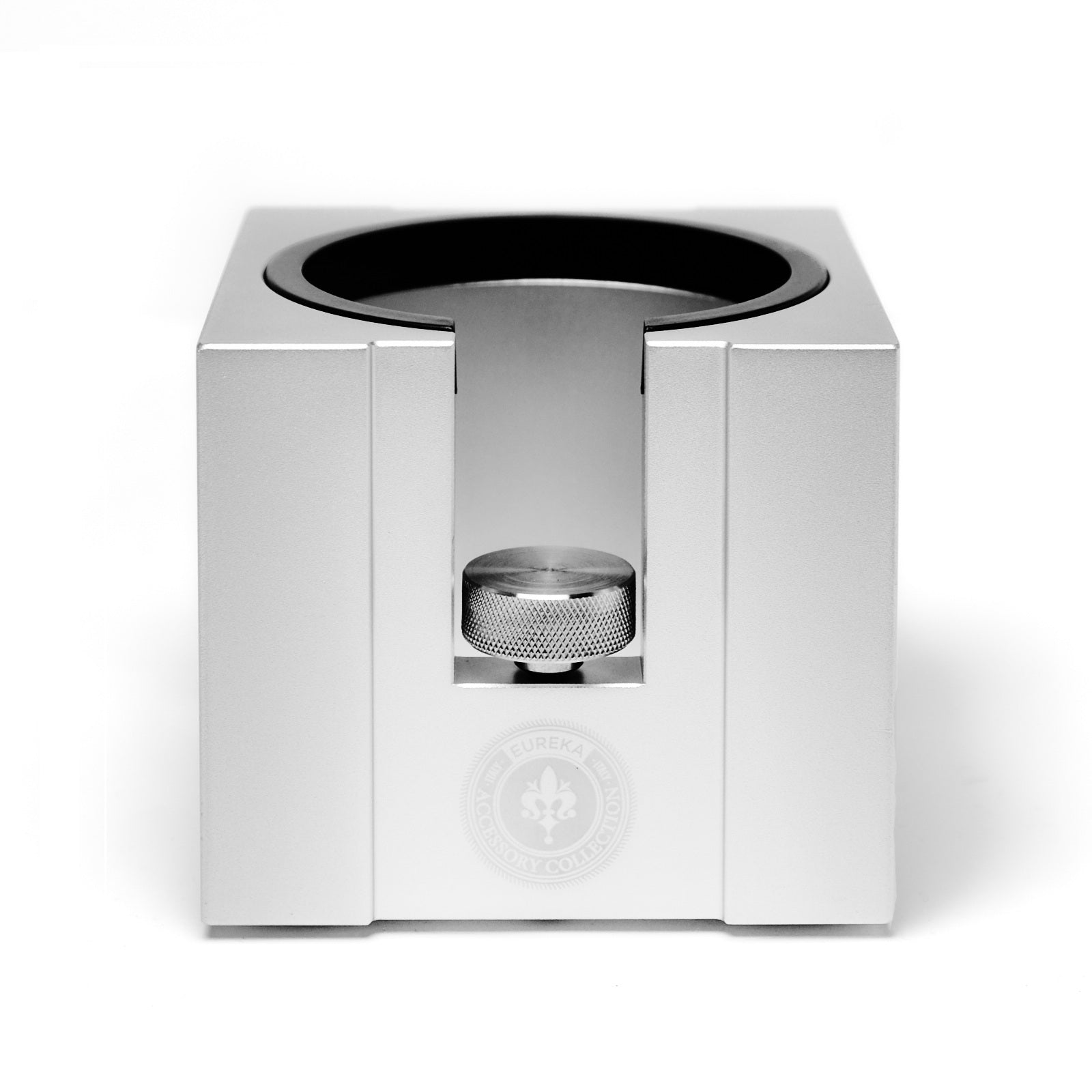 Premium Eureka Metal Tamping Station for Espresso - Heavy Duty Coffee Tamper Stand with Non-Slip Base | Perfect for Home Baristas & Coffee Shops | Compact Espresso Accessory for Professional Tamping