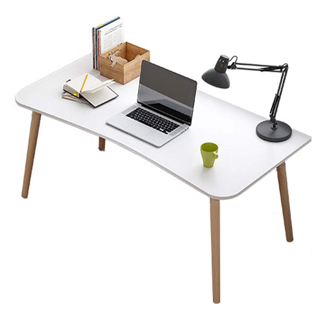 Ergonomic Computer Desk for Home Office - Adjustable Laptop Study Table with Large Storage Space, Modern Writing Desk & Makeup Vanity Table for Small Spaces | Perfect for Remote Work, Online Classes & Home Office Setup
