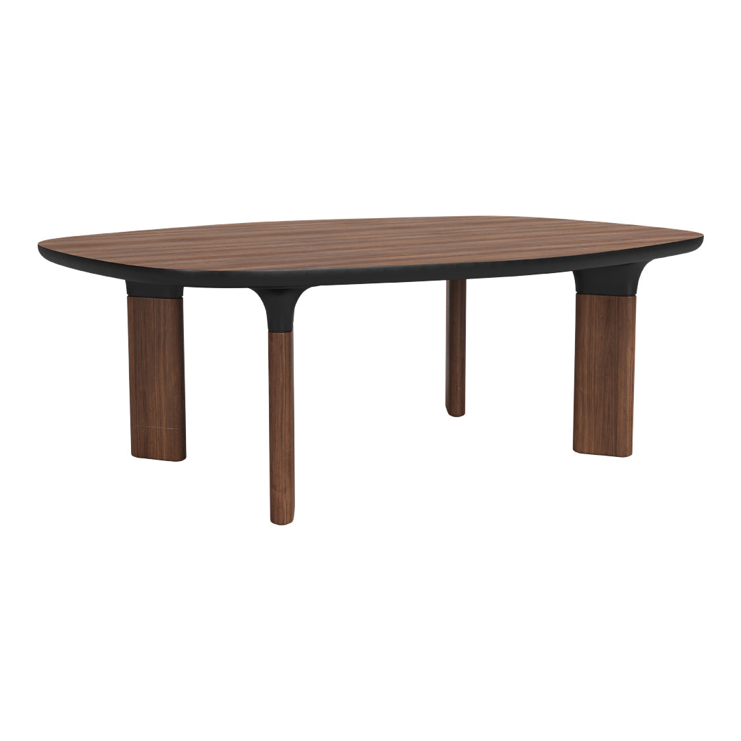 Vintage Wooden Analog Coffee Table - Rustic Industrial Side Table for Living Room, Office & Lounge - Perfect for Home Decor & Small Spaces