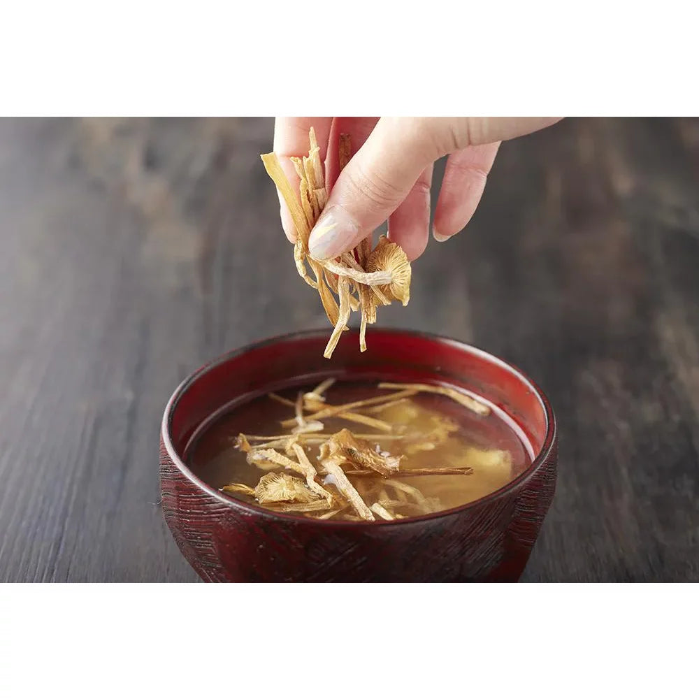 Premium Matsuo Dried Japanese Enoki Mushrooms 15g - Organic Golden Needle Mushrooms for Soups, Stir-fries & Hot Pot - Authentic Asian Cooking Ingredient