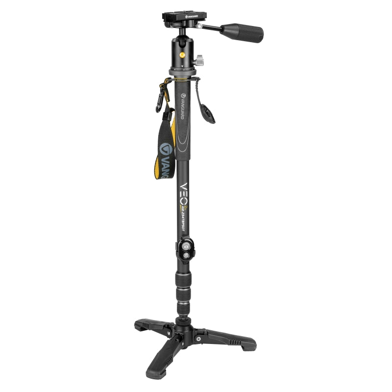 VEO 2S AM 234 TBP50T Aluminum Monopod with Ball Head - Lightweight & Adjustable Camera Support for Photography, Videography, Travel & Outdoor Shooting