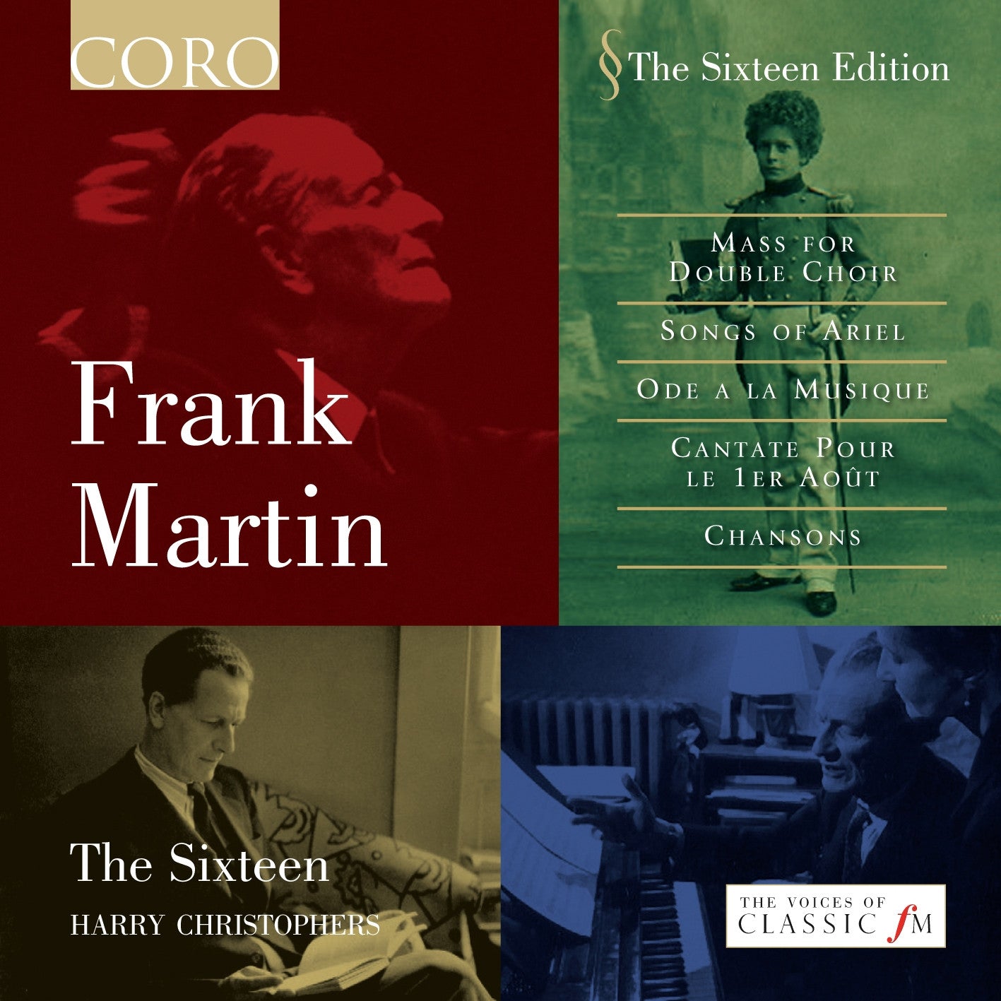 The Sixteen - Frank Martin Album | Sacred Choral Music for Church, Concerts & Relaxation