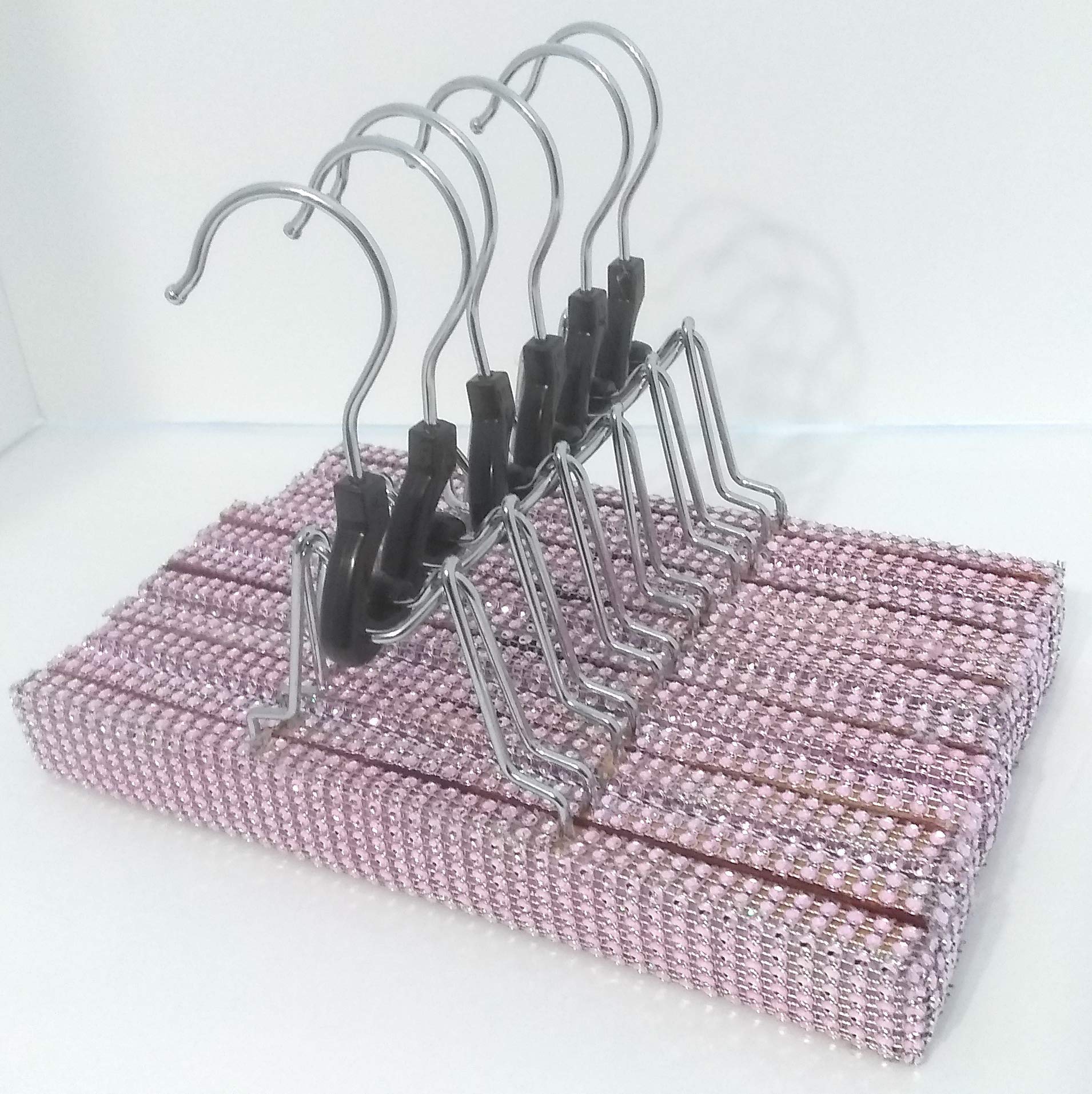 10 Pack Pink Fuchsia Hair Extension Hangers - Organize & Display Wigs, Weaves & Extensions - Perfect for Salon, Home & Travel Storage