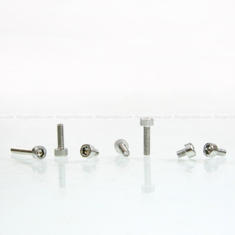 M3 Metric Flat Head Cap Screws with Hex Socket (3.0mm) - 100-Pack - Stainless Steel Fasteners for Electronics, Furniture & DIY Projects