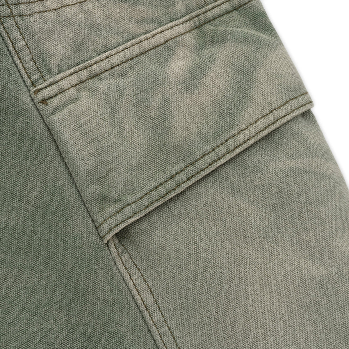 **Men's Casual Canvas Cargo Pants - Sage Green | Durable & Stylish Outdoor Workwear for Hiking, Travel & Everyday Wear**