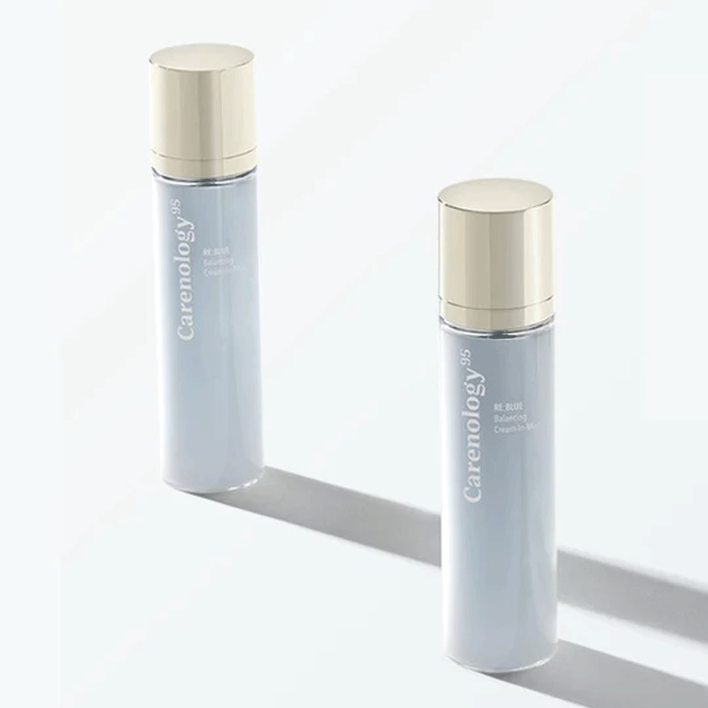 Carenology95 RE:BLUE Balancing Cream In Mist 120ml - Hydrating Facial Moisturizer for Oily & Sensitive Skin | Perfect for Daily Skincare Routine & On-the-Go Refreshment