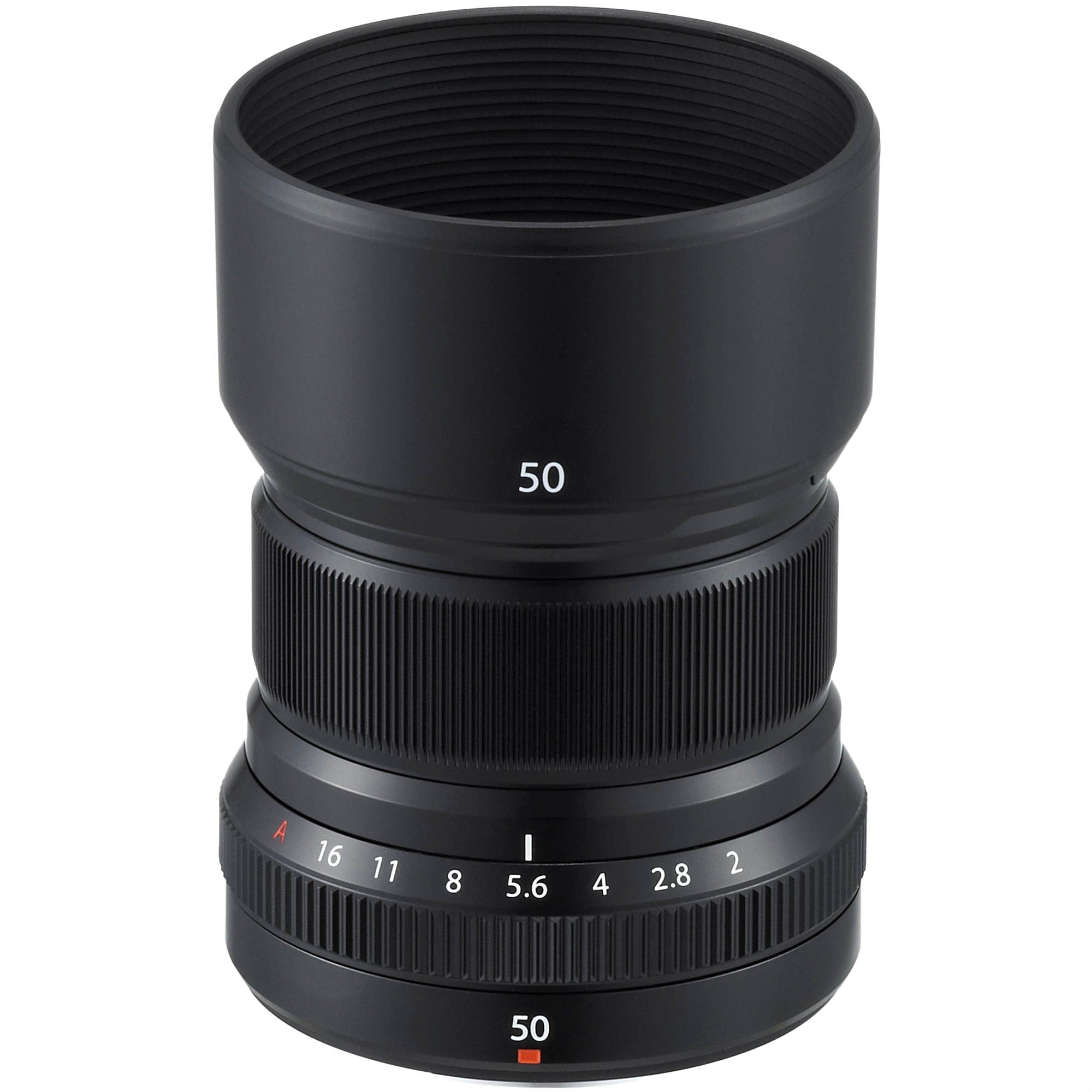 Fujifilm XF 50mm F2 R WR Lens (Black & Silver) - Compact Weather-Resistant Prime Lens for Portrait & Street Photography | Compatible with Fujifilm X-Mount Cameras