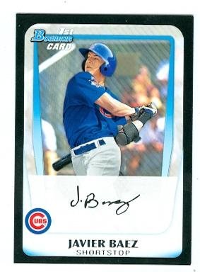 2011 Topps Bowman #BDPP6 Javier Baez Chicago Cubs Rookie Baseball Card - Collectible Sports Memorabilia for Fans & Investors