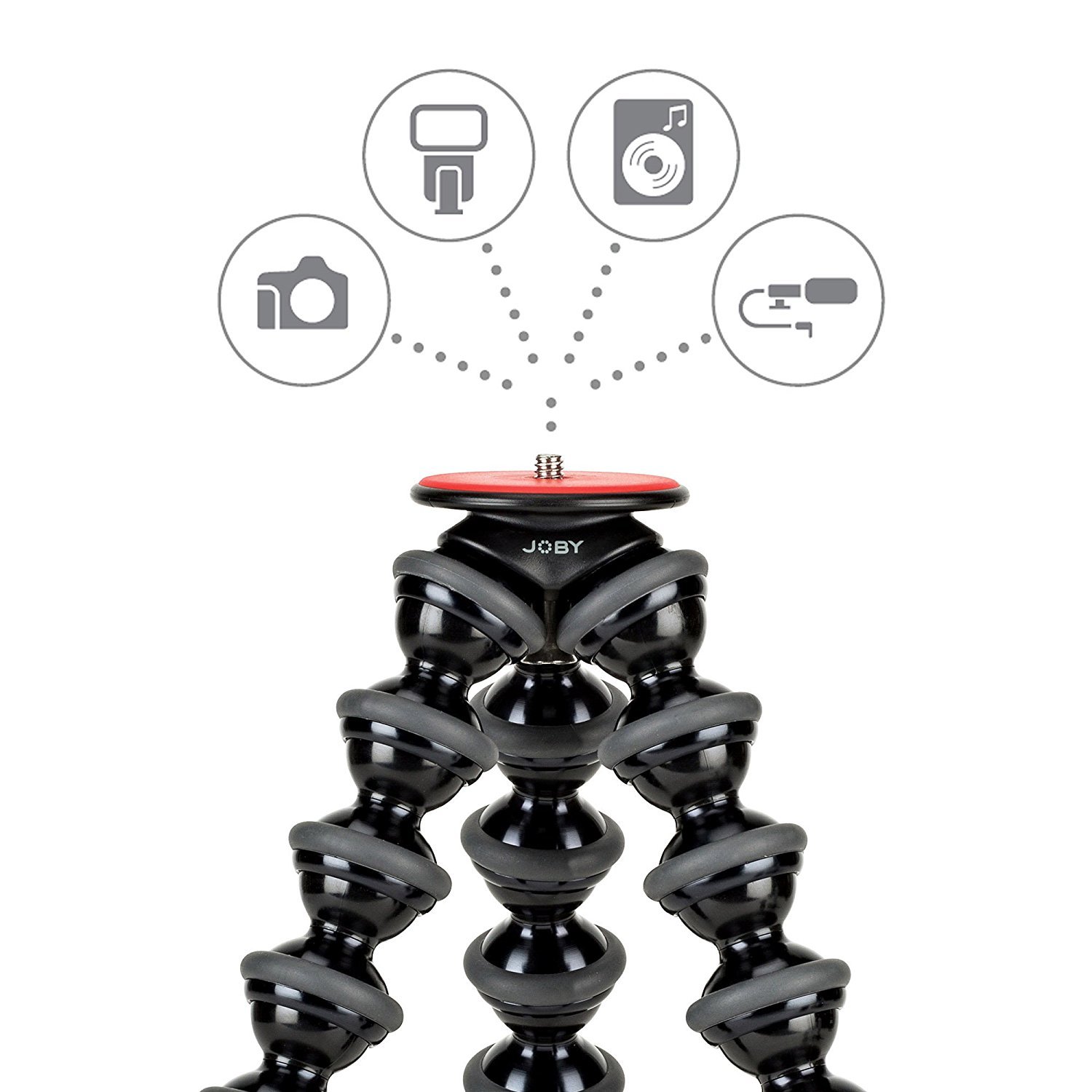 Joby GorillaPod 5K Compact Flexible Tripod Stand with Phone Mount - Perfect for Vlogging, Travel Photography & Smartphone Shooting