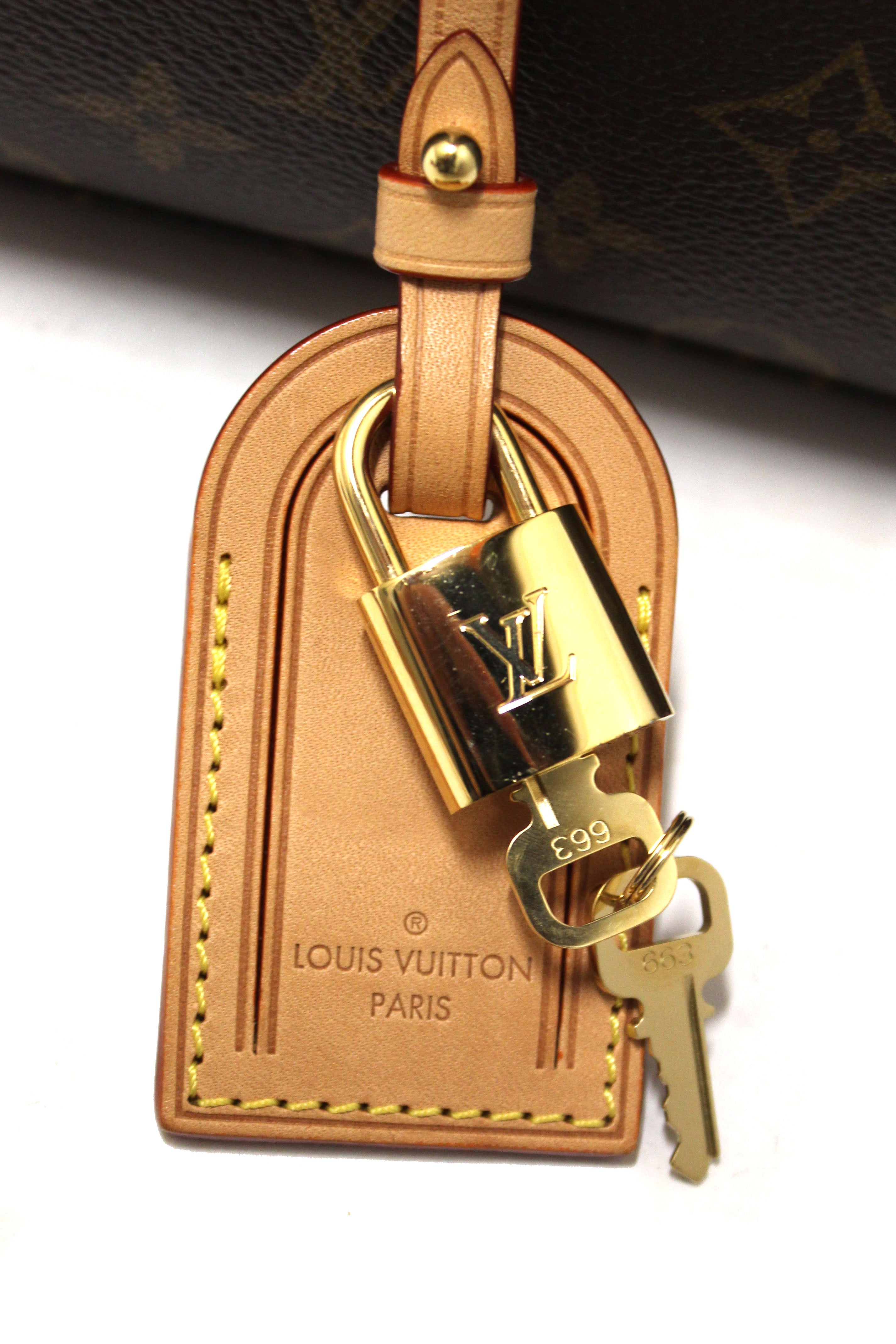Authentic Louis Vuitton Grand Palais Tote Bag - Classic Monogram Canvas, Luxury Designer Handbag for Women, Perfect for Work, Travel & Everyday Use