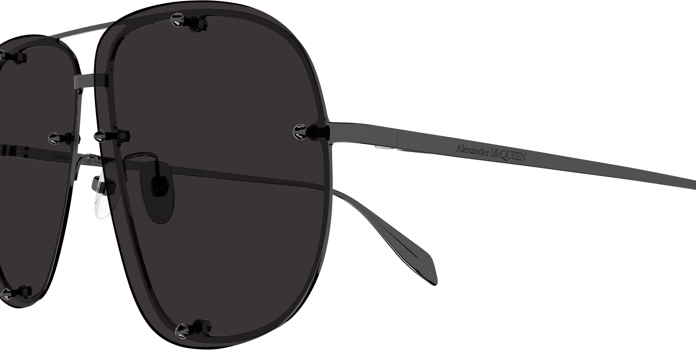 Alexander McQueen AM0363S Sunglasses - Luxury Designer Shades for Women & Men - Perfect for Outdoor Activities, Travel & Fashion