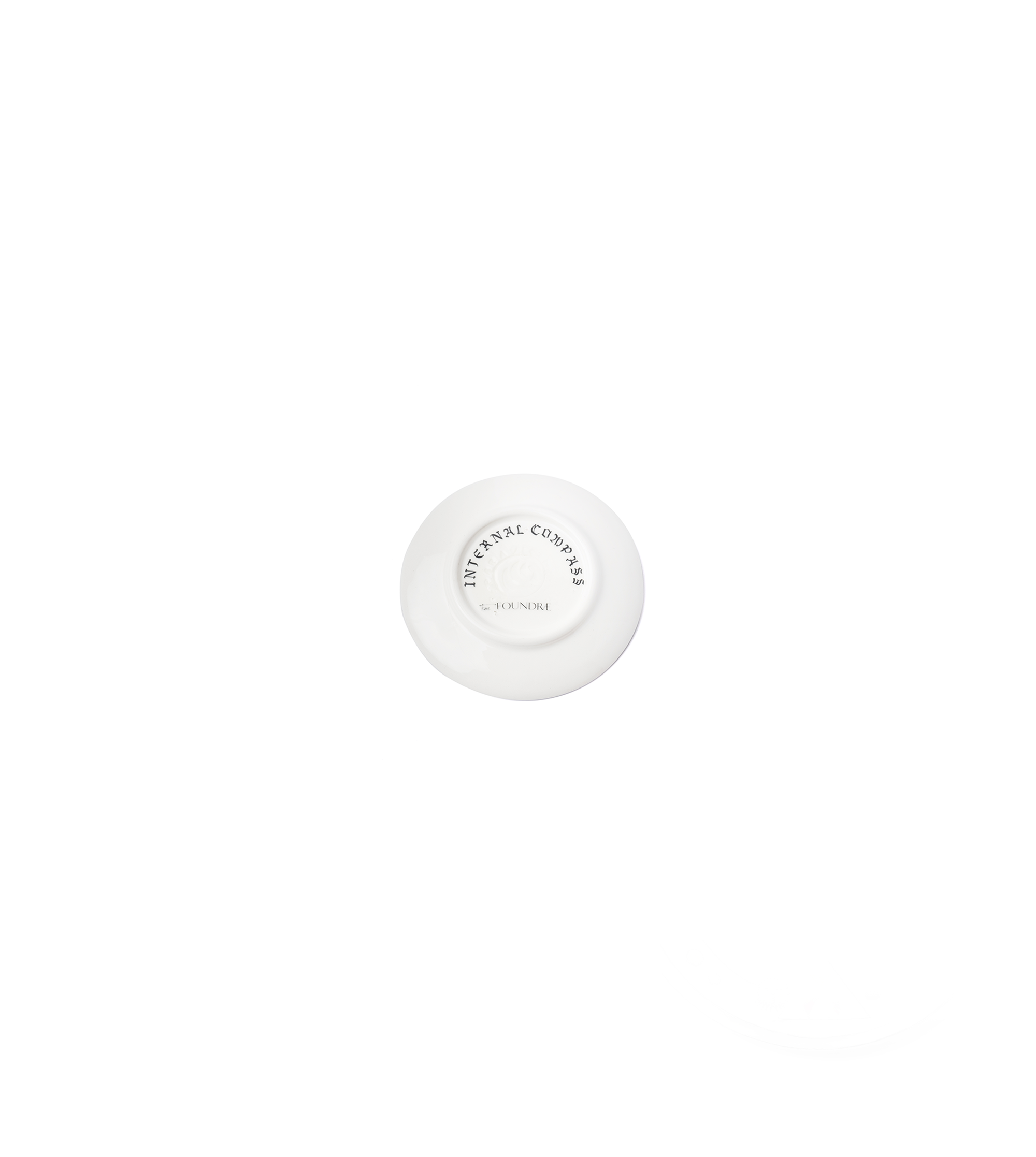 Miniature Internal Compass Plate - Portable Travel & Hiking Navigation Tool for Outdoor Adventures