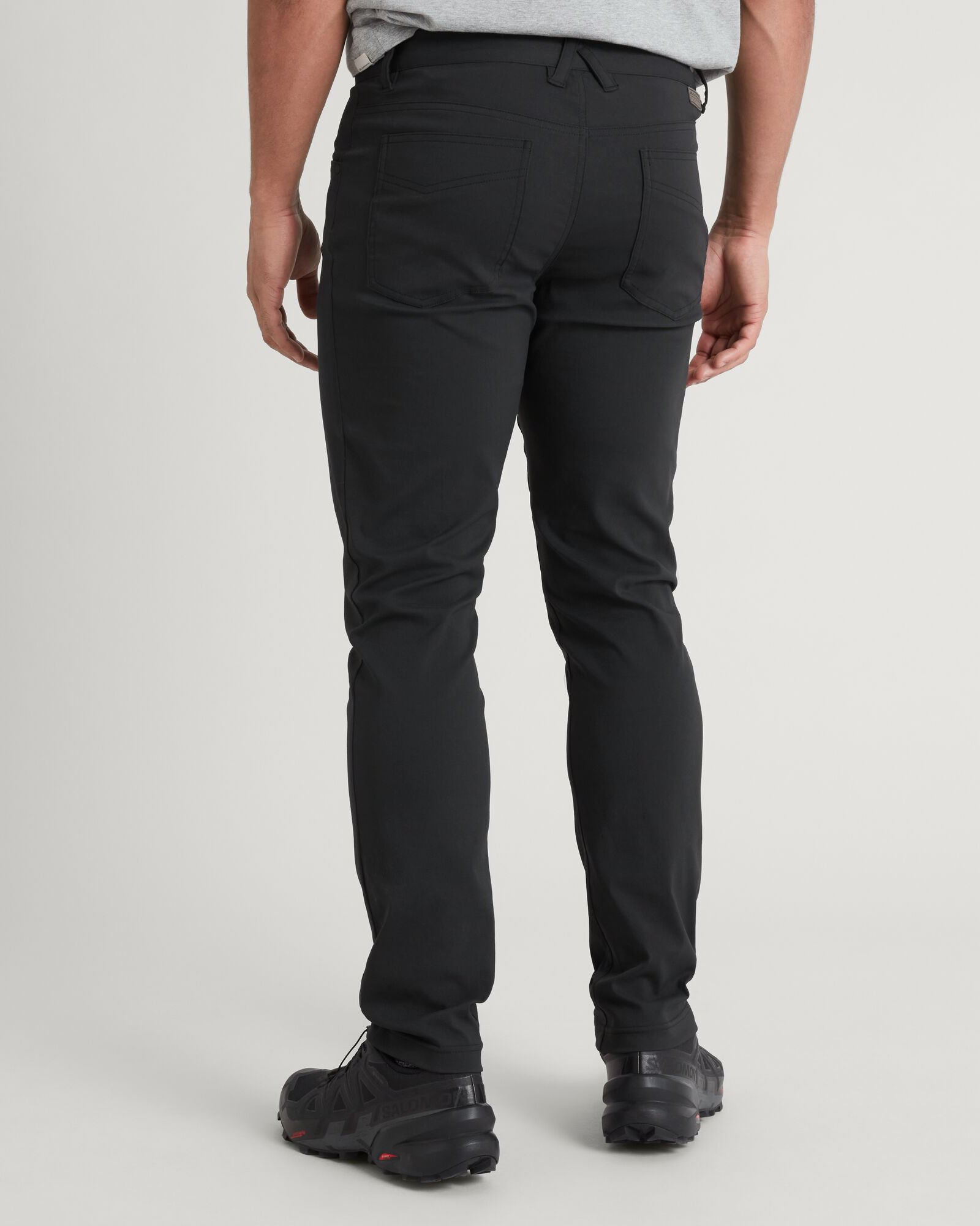 Men's Flight Pants Regular Fit - Black Stingray Color - Comfortable & Stylish Cargo Pants for Travel, Hiking & Outdoor Activities