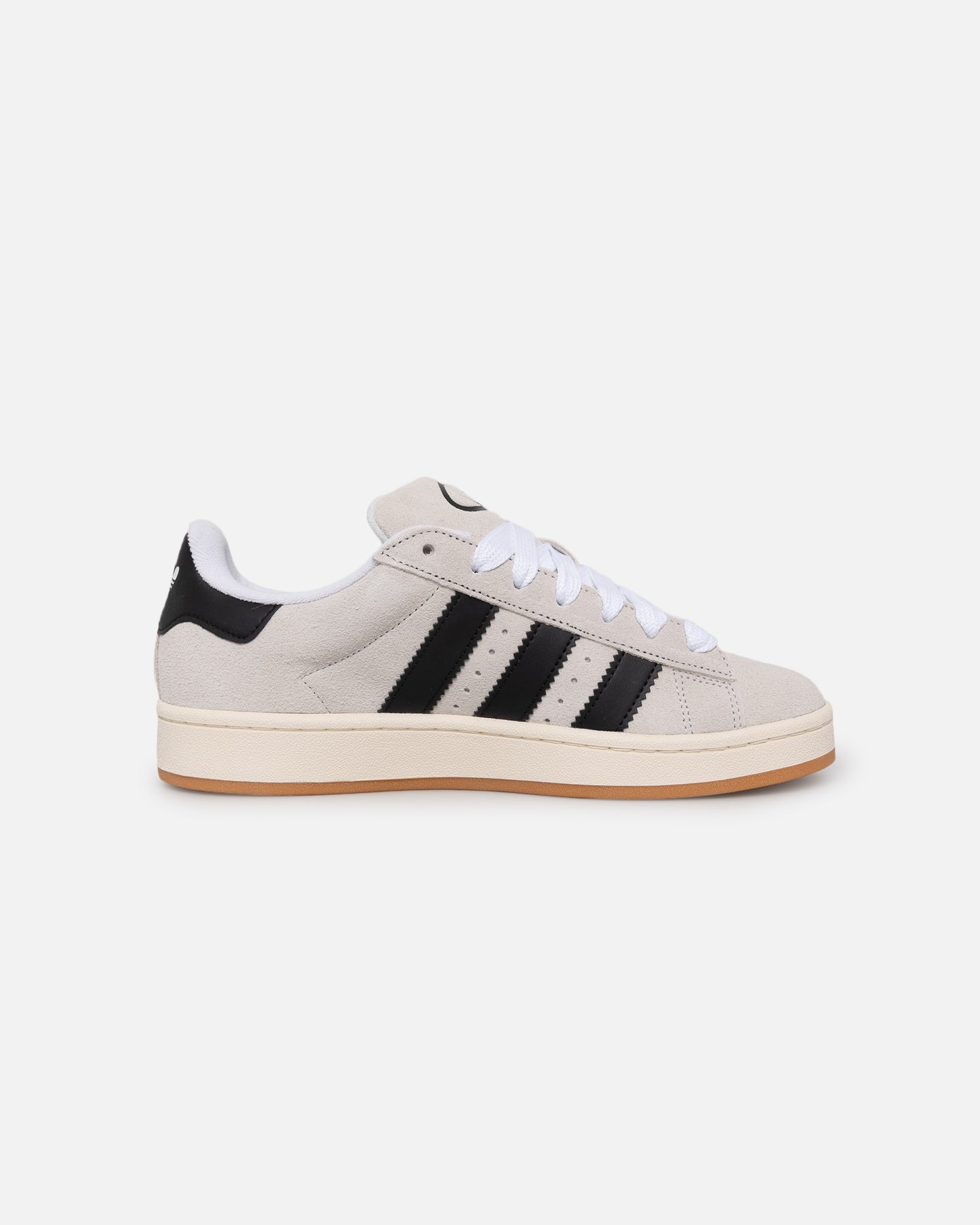 Adidas Women's Campus 00s Sneakers - Crystal White/Core Black/Off White - Retro Running Shoes for Women - Perfect for Casual Wear, Street Style & Everyday Comfort