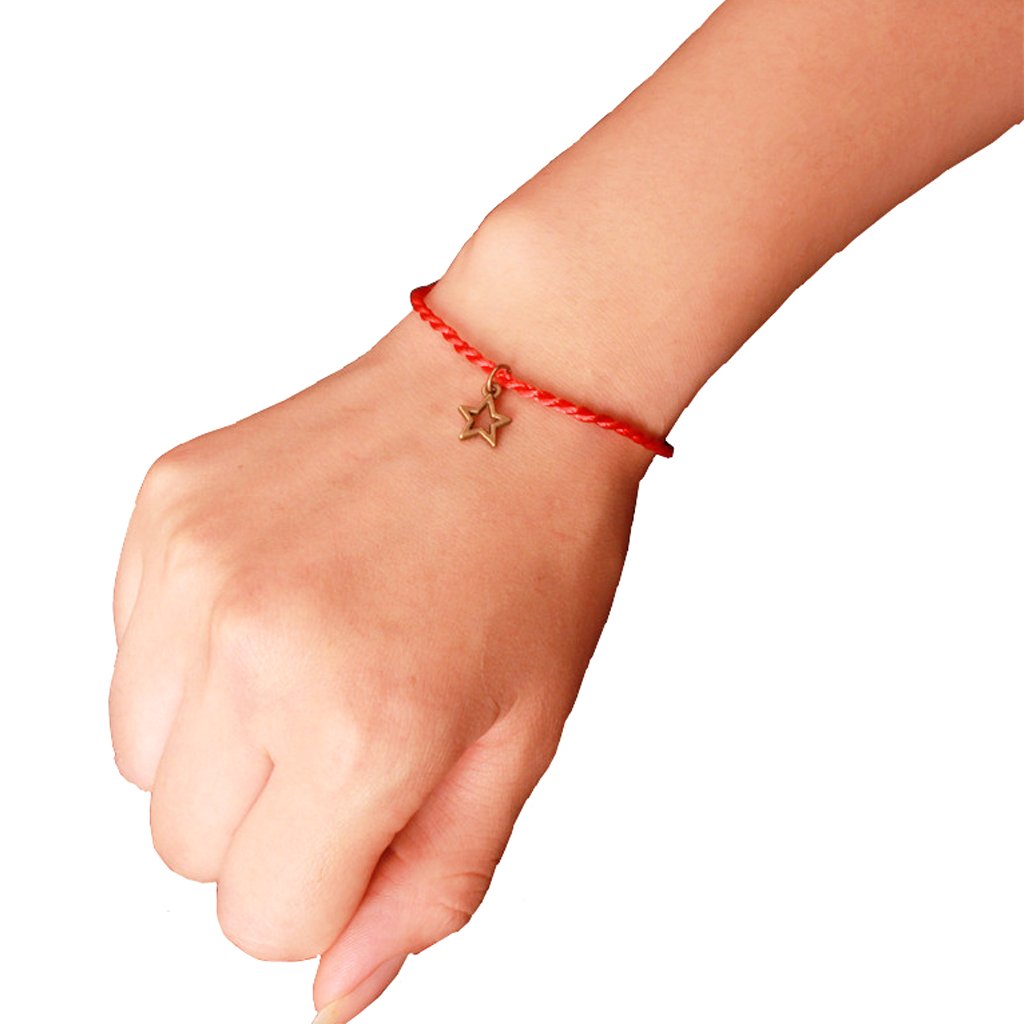 100PCS Kabbalah Bracelets - Red String Rope Lanyard for Protection & Good Luck | Spiritual Jewelry for Men & Women | Perfect for Meditation, Gifts & Religious Ceremonies