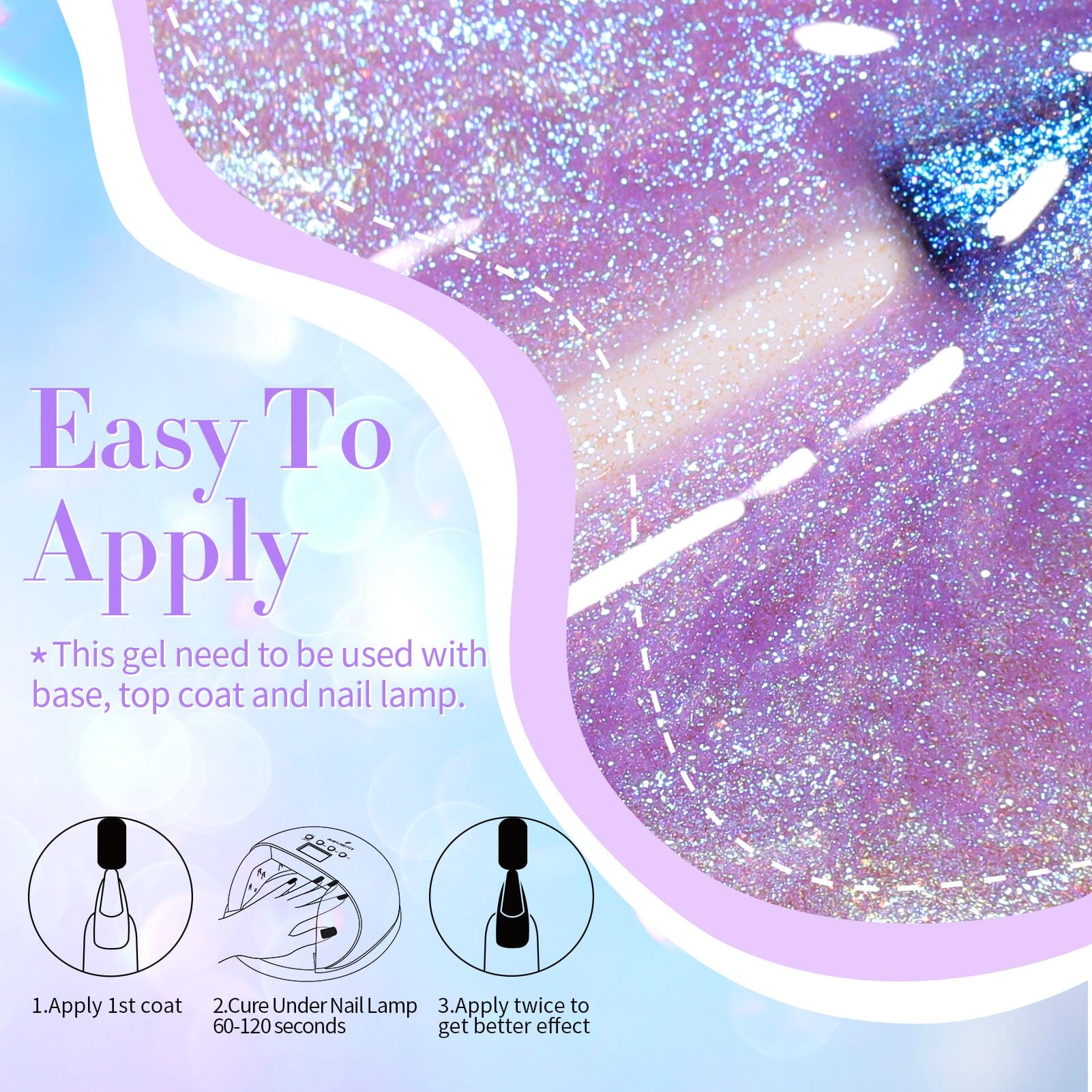 6 Colors Jelly Gel Nail Polish Set - T06 Conch Spirit 7ml for DIY Manicure, Nail Art & Salon Use - Long Lasting UV LED Soak Off Gel Polish Kit for Home & Professional Nail Care