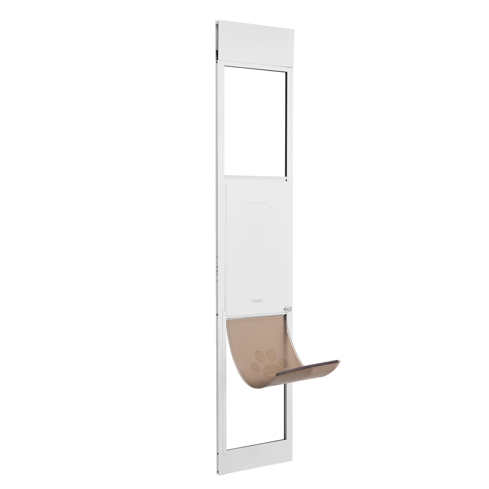 VEVOR Adjustable Dog Door for Sliding Glass Doors - 75 7/8