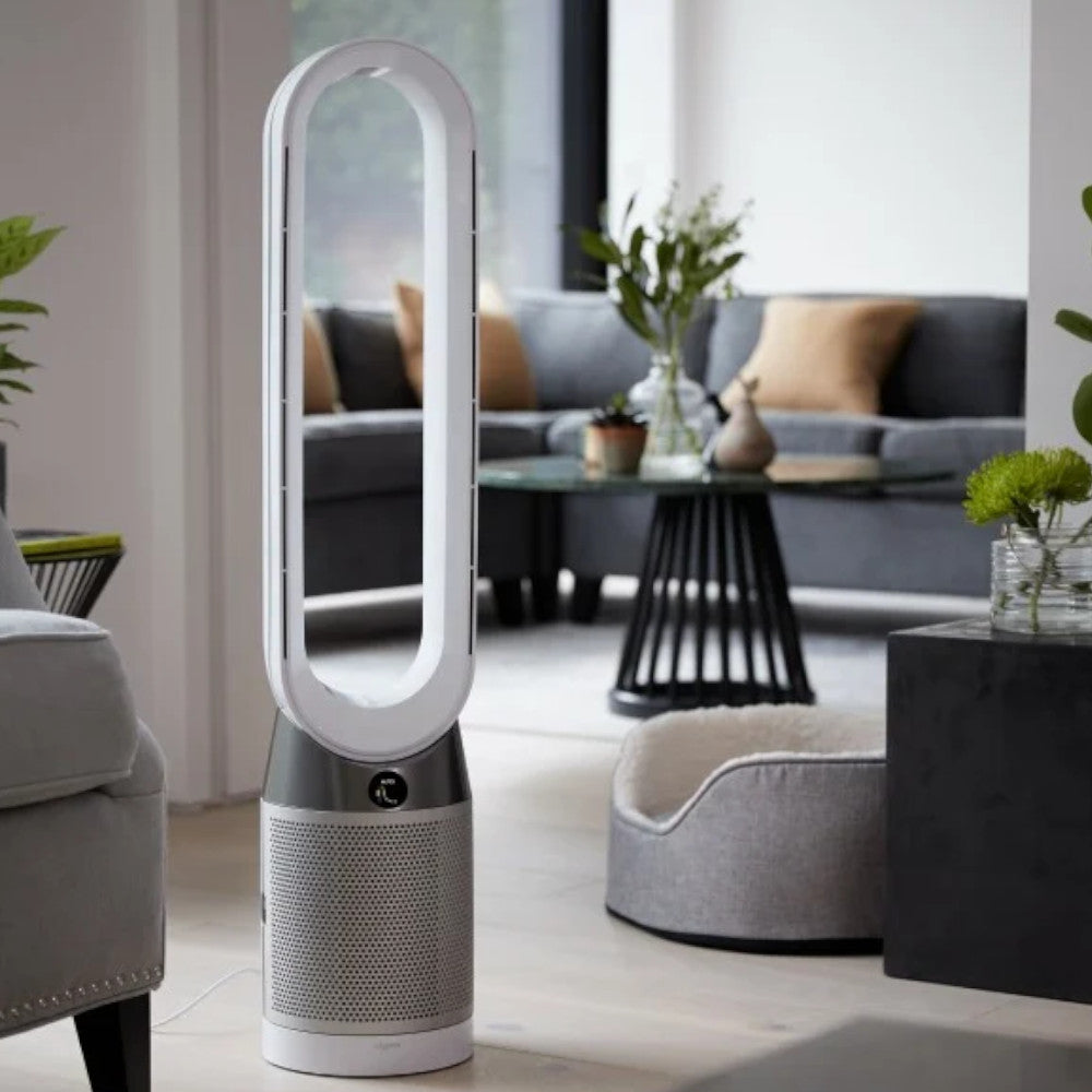 Refurbished Dyson TP07 Air Purifier & Tower Fan with HEPA Filter - Official Outlet, 1 Year Warranty - Perfect for Bedrooms, Living Rooms & Offices