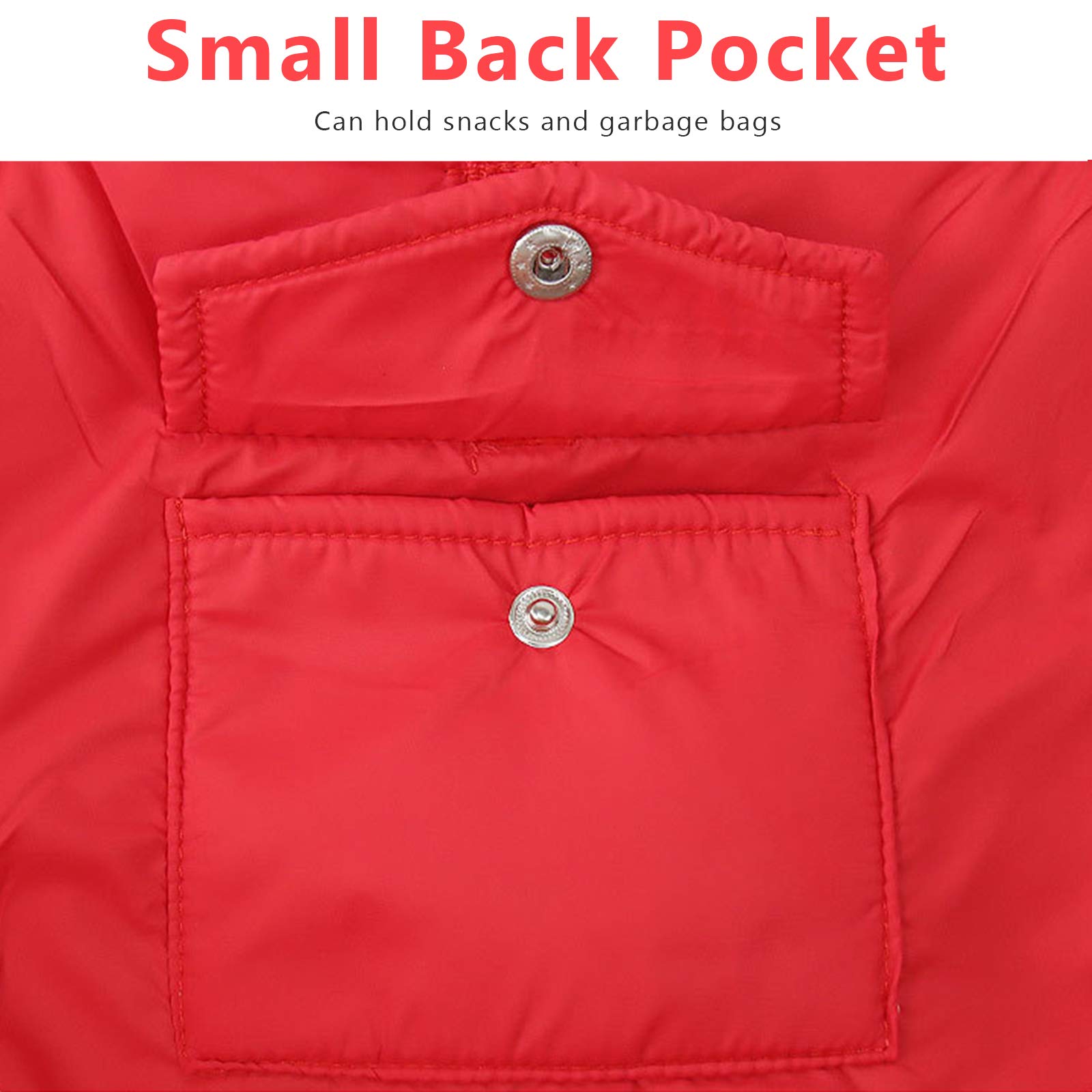 Waterproof Reversible Reflective Dog Winter Coat - Warm Pet Jacket for Small, Medium & Large Dogs (XS-4XL) with Pocket - Ideal for Cold Weather Walks, Outdoor Adventures & Nighttime Safety