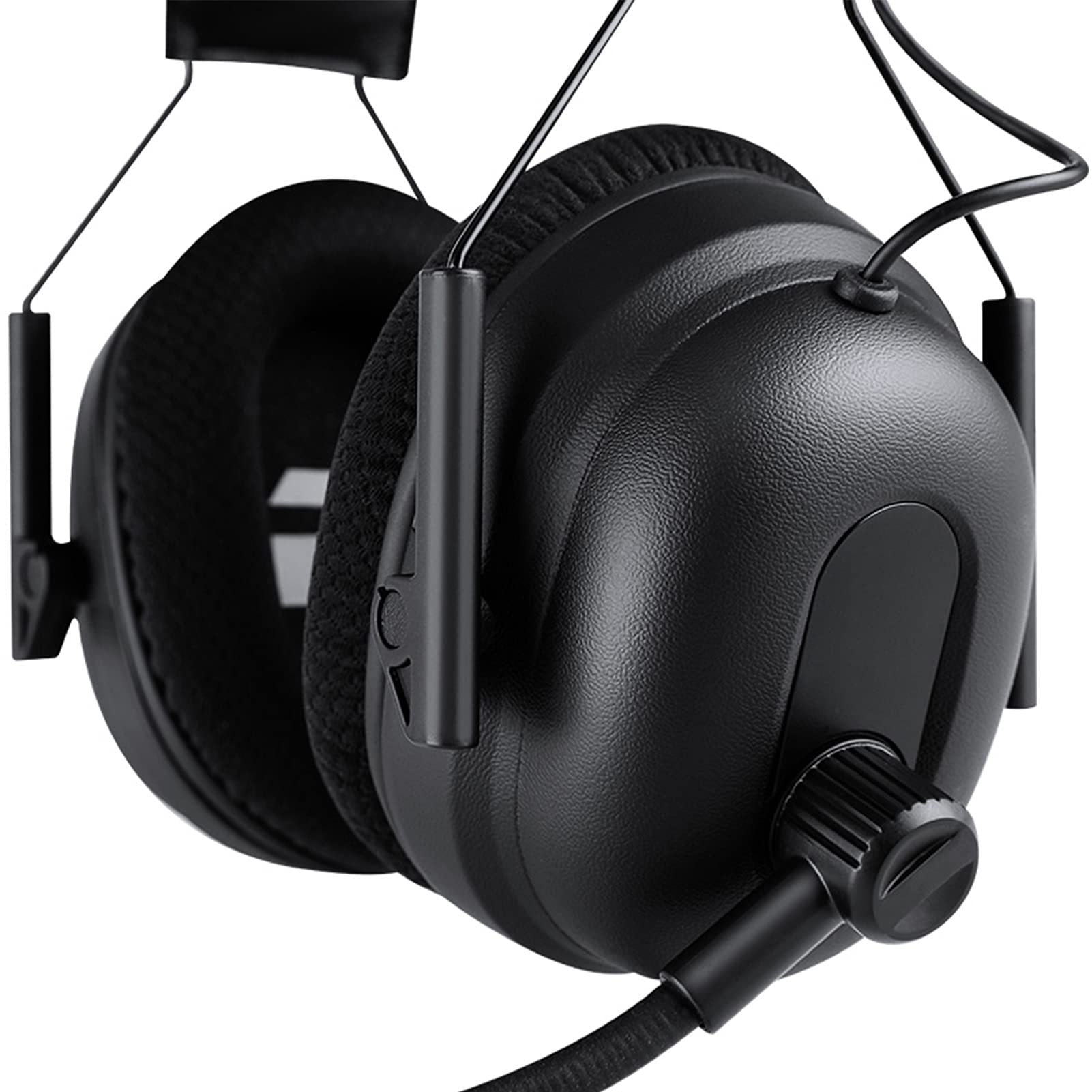 Fasient1 G936 Stereo Gaming Headset for PC, PS5, Xbox One & Nintendo Switch - 7.1 Virtual Surround Sound Noise-Canceling Mic (Black) - Perfect for Competitive Gaming, Streaming & Online Chat