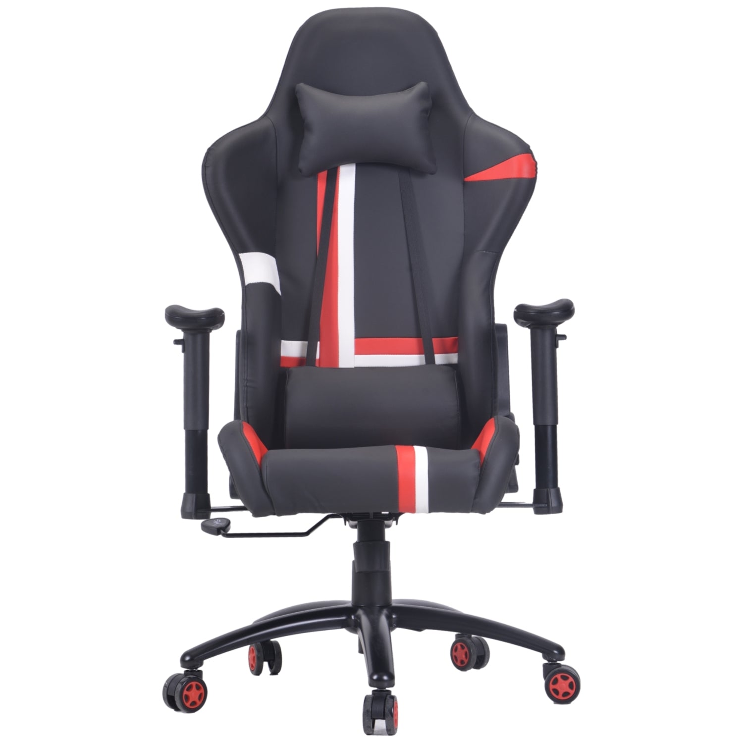 PRO X Series 77A01 Ergonomic Gaming Chair - Black, Red & White Colors - Perfect for PC, Console & Office Gaming Setup
