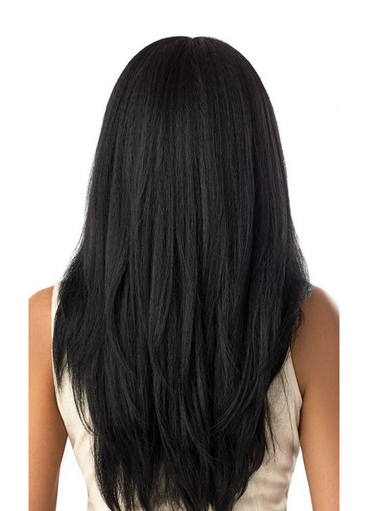 Outre Soft & Natural Lace Front Wig Neesha 203 - Breathable HD Lace Human Hair Wig for Black Women | Perfect for Daily Wear, Cosplay & Special Occasions
