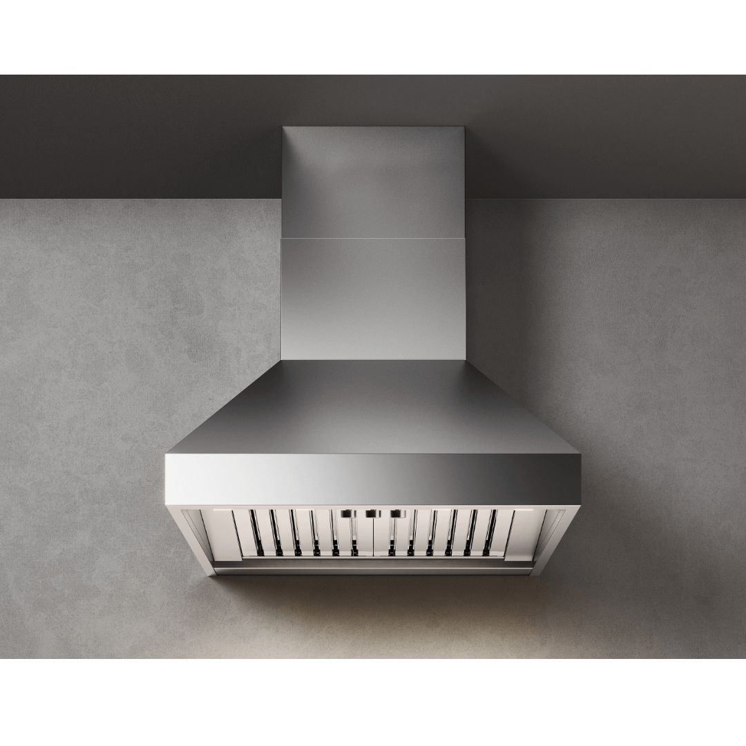 Falmec Pyramid Pro 30 Inch 600 CFM Stainless Steel Wall Mount Range Hood - FPDPR30W6SS 3 | Modern Kitchen Ventilation for Cooking, Grilling & Baking
