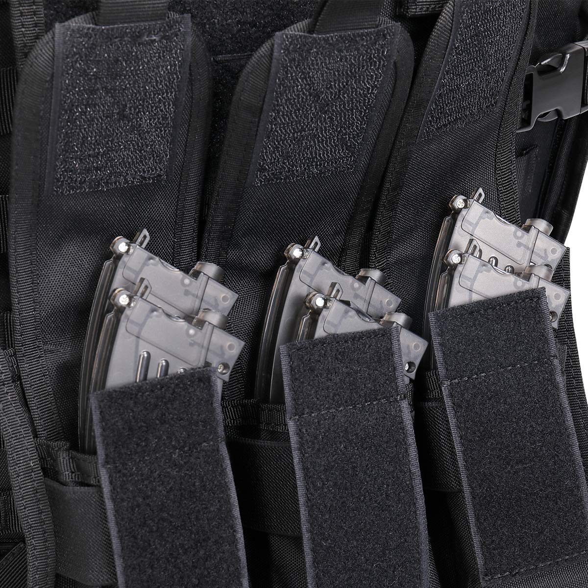 GZ XINXING Tactical Airsoft Paintball Vest - Adjustable Molle Vest for Airsoft, Paintball & Outdoor Games - Perfect for Military Simulation, Cosplay & Tactical Training