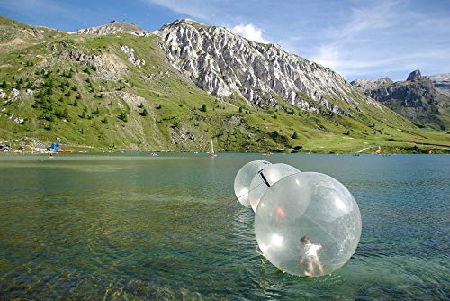 20x30 Inch Laminated Mountain Play Bubbles Alps Lake Poster - Vibrant Colors & Vivid Imagery for Kids Room Decor - Perfect for Playrooms, Bedrooms & Classroom Walls