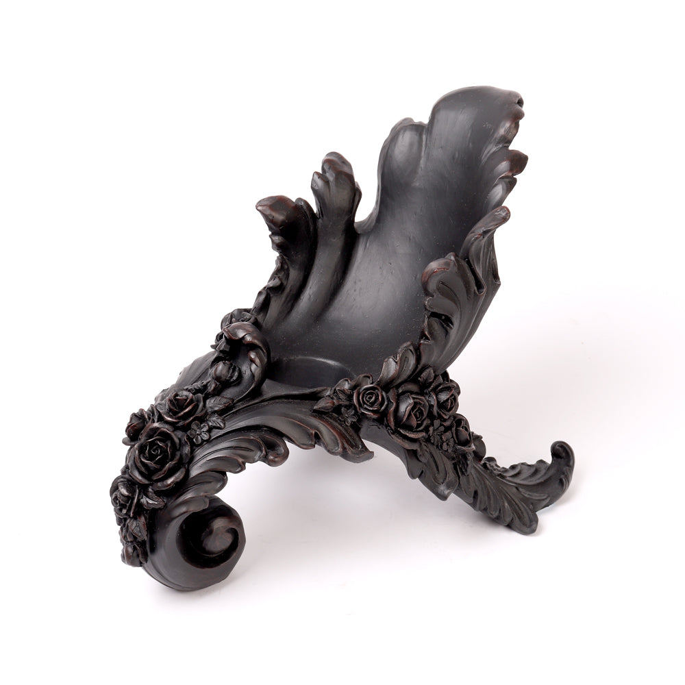 Elegant Black Rose Wine Glass Holder - Perfect for Home Bar, Wedding Decor, and Gift Giving