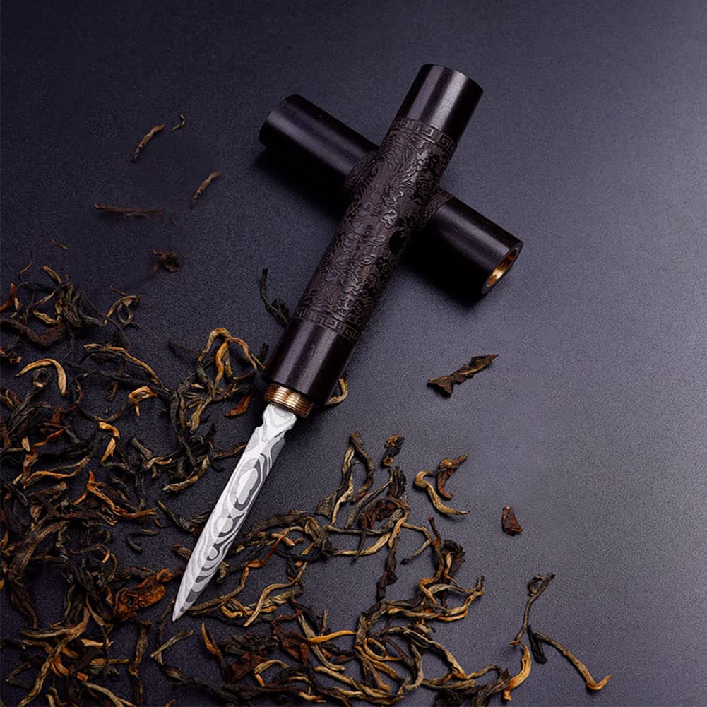 Premium Stainless Steel Ice Pick with Wooden Safety Cover - Durable Ice Chipper for Breaking Ice - Essential Kitchen Tool for Bartenders & Home Use - Perfect for Cocktails, Crushed Ice, and Kitchen Prep