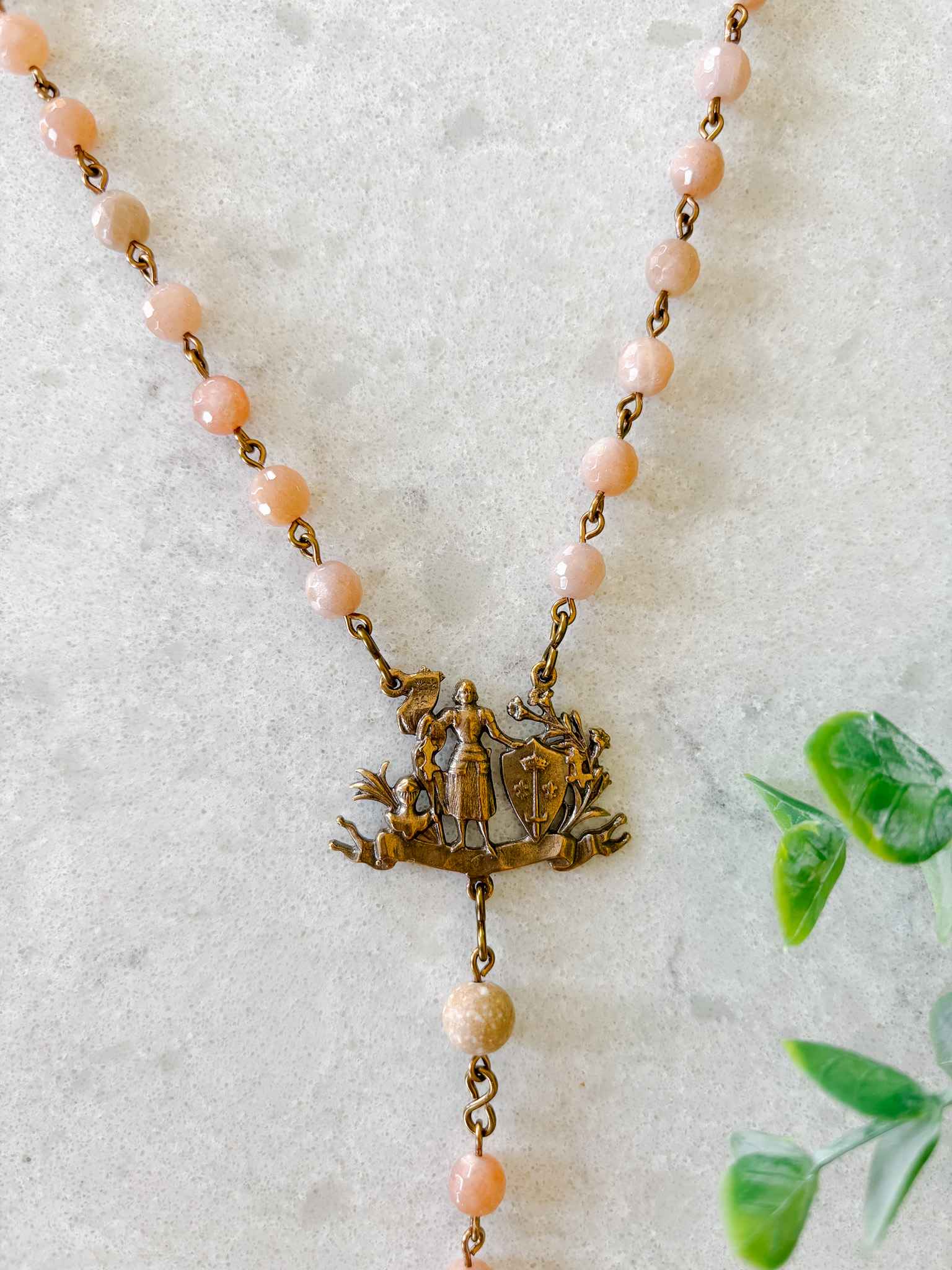 St. Joan of Arc Rosary - Catholic Prayer Beads for Devotion, Protection & Spiritual Growth - Perfect for Prayer, Meditation & Gifting