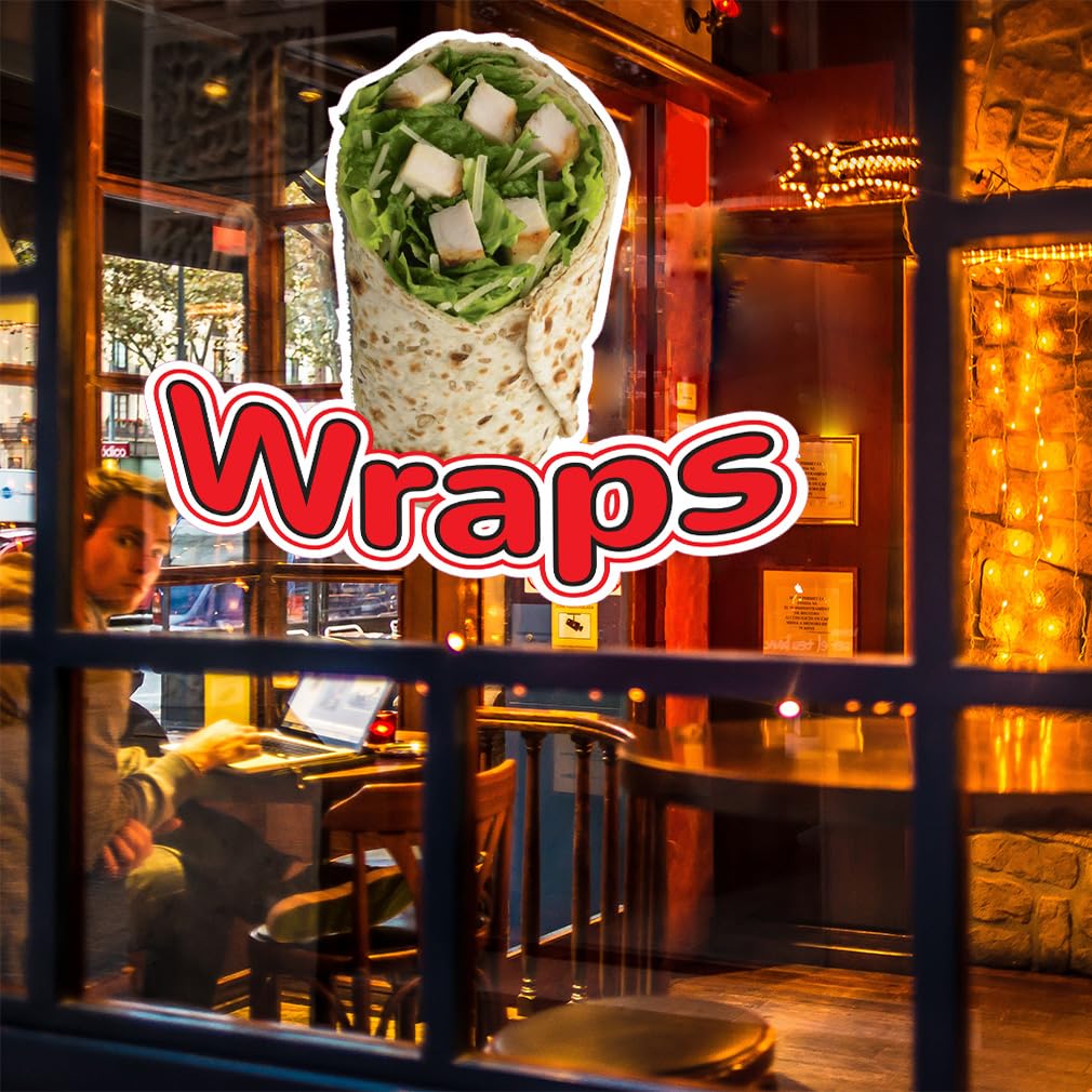 Custom Food Truck Decals & Wraps - Healthy Food & Beverage Concession Sign - 36