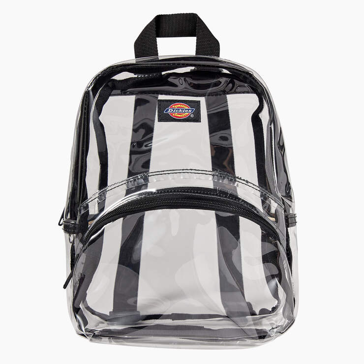 DICKIES Mini Backpack Clear - Waterproof Small Backpack for Women & Men - Perfect for School, Travel, Gym, and Outdoor Activities